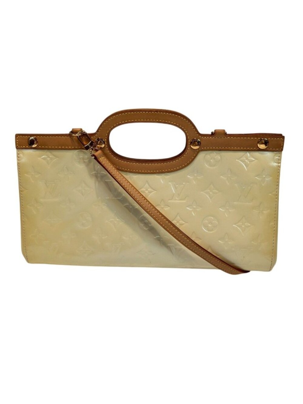 Louis Vuitton Roxbury Drive Monogram Vernis Handbag Patent Leather